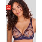 LASCANA - BH - Lichtgroen - Soft Cup - Met Beugel - Bloemenprint