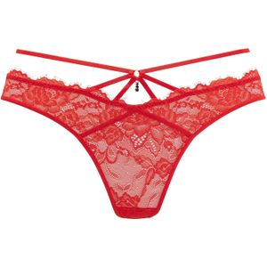 Lascana - Samara - String - Rood - Verleidelijke Band-detail