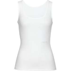 Haltertop - Effen - Katoen - Watervalhals - Mouwloos