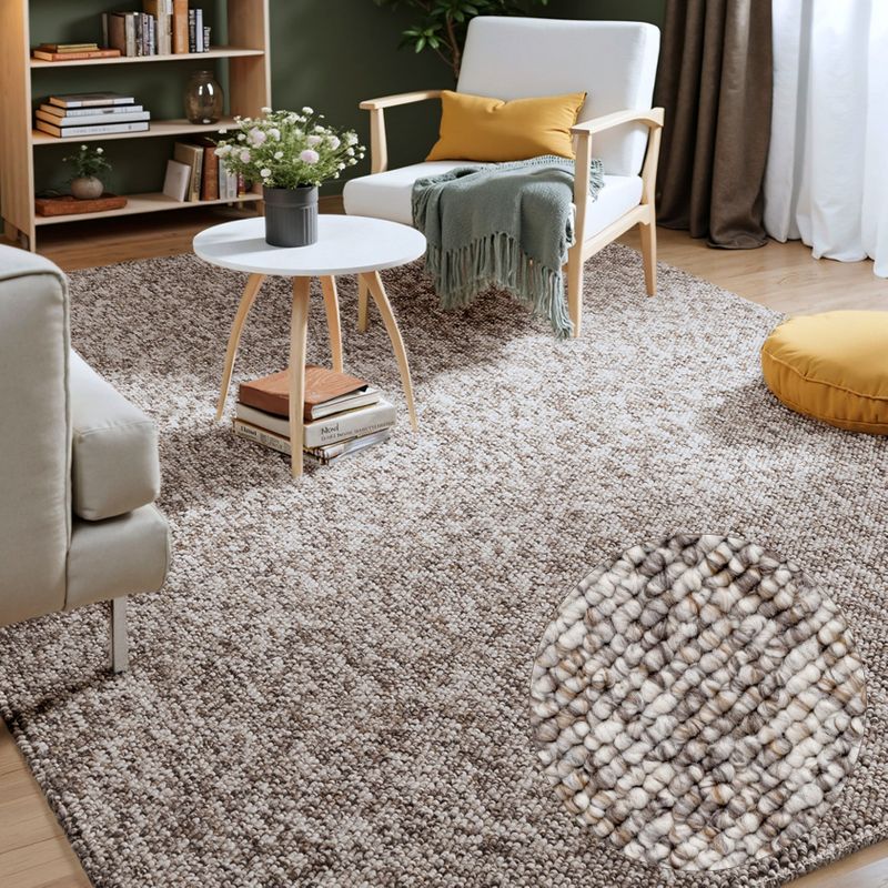 ELLE DECORATION Teppich »Rocco«, rechteckig, 10 mm Höhe, Nachhaltig, Läufer, waschbar, Wohnzimmer, Esszimmer, Woll-Optik