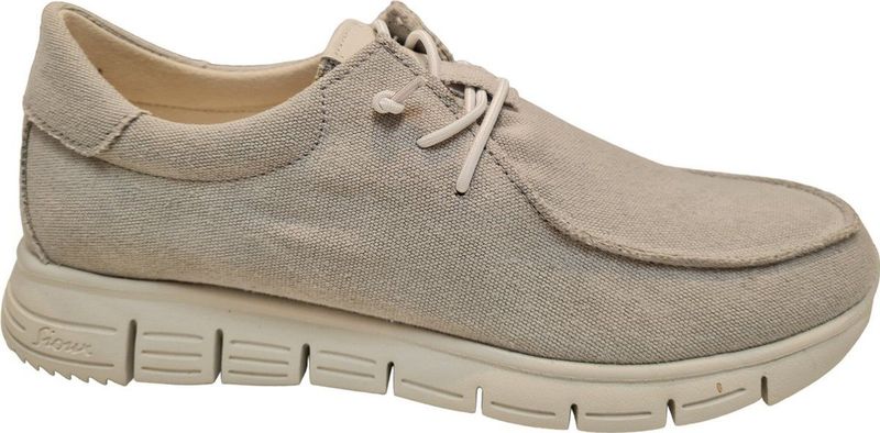 Sioux - Mokrunner-D-007 - Veterschoen - Grijs - Gewassen Canvas-Textiel