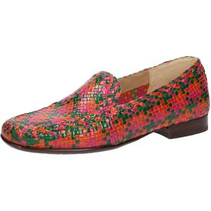 Sioux - Cordera Dames Mocassins in Leer met Rubberen Zool