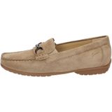 Mocassins - Effen - Leer/Suède - Platte Hak