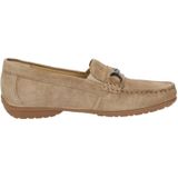 Mocassins - Effen - Leer/Suède - Platte Hak