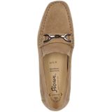 Mocassins - Effen - Leer/Suède - Platte Hak