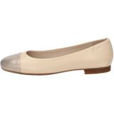 SIOUX - Ballerina - Crème / Brons - Glad Leer - Blokhak