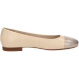 SIOUX - Ballerina - Crème / Brons - Glad Leer - Blokhak