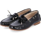 Sioux - BORINKA-701 - Instappers - Zwart - Lac - Rubber Zool