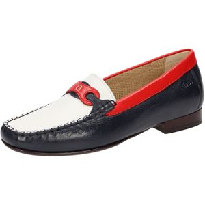 Sioux - COLANDINA - Instappers - Blauw - Glad Leer - Wijdte F