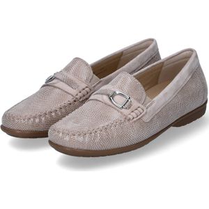 Sioux - Cortizia-723-H Instapper - Zand - Reptielprint - Suède