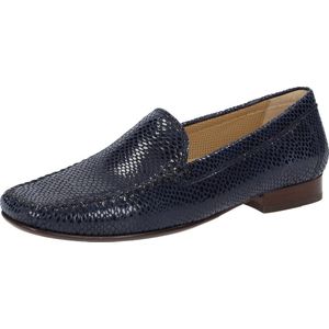 Sioux - Campina - Mocassin - Indigo - Leer met Reptielenprint