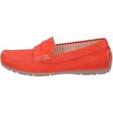Sioux - CARMONA-700 - Instappers - Rood - Suede - Rubber Zool