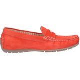 Sioux - CARMONA-700 - Instappers - Rood - Suede - Rubber Zool