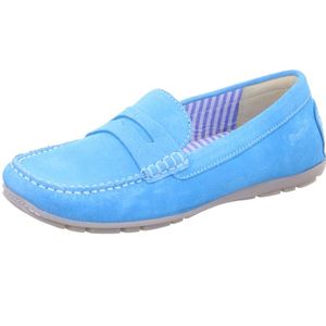 Sioux Carmona Mocassin vrouw, Turkoois, 36.5 EU