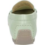 SIOUX - Instappers - Groen - Glad Leer - Platte Hak