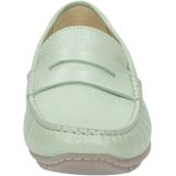 SIOUX - Instappers - Groen - Glad Leer - Platte Hak