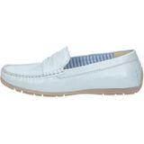 Instappers - Effen - Leer - Platte Hak