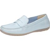 Instappers - Effen - Leer - Platte Hak