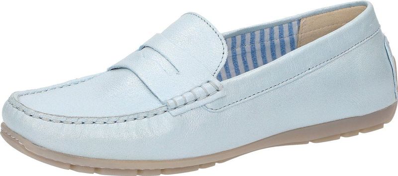 Instappers - Effen - Leer - Platte Hak