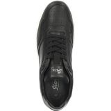 SIOUX - Tedroso-704 - Sneakers - Zwart - Snoersluiting - Glad Leer
