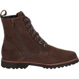 Veterlaarsjes - Merdit - Effen - Leer/Suède - Ritssluiting - Blokhak