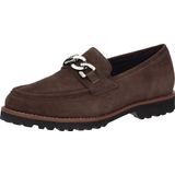 Instappers - Effen - Leer - Platte Hak