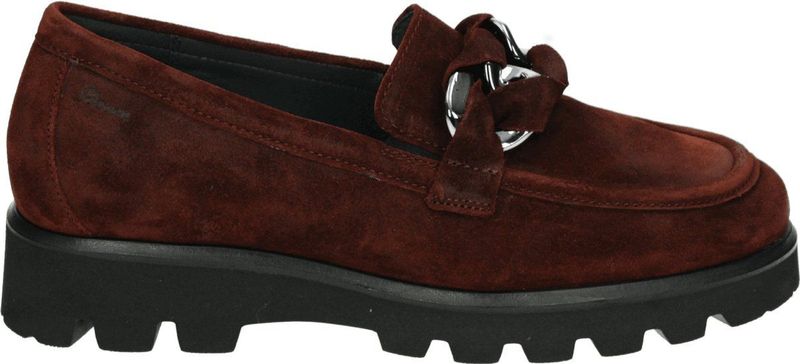 Sioux - MEREDIRA-727-H - Instappers - Bruin - Suede - Rubber Zool