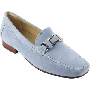 Instappers - Cambria - Effen - Leer/Suède - Platte Hak