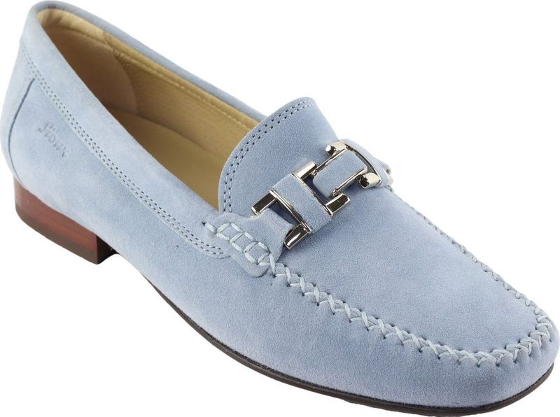 Instappers - Cambria - Effen - Leer/Suède - Platte Hak