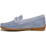 Mocassins - Gevoerd - Effen - Glad Leer - Platte Hak