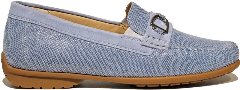 Mocassins - Gevoerd - Effen - Glad Leer - Platte Hak