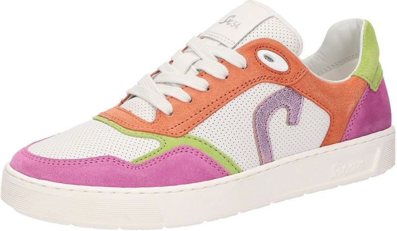 SIOUX - Tedroso - Sneakers - Sering - Donkoranje - Fuchsia - Natuurwit