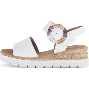 Gabor Dames Sandalen - wit - maat 5,5