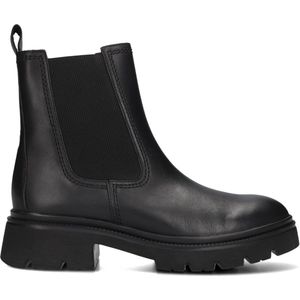 Gabor - 850.3 - Chelsea Boots - Zwart - Leren - Elastische Inzet