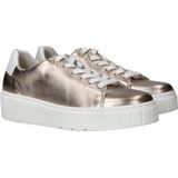 Merk - Model - Sneakers - Effen - Leer - Plateau