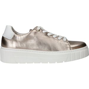 Merk - Model - Sneakers - Effen - Leer - Plateau