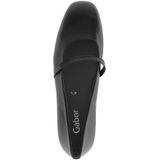 GABOR - Ballerina - Zwart - Met Riempjes