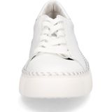 Ara - Plateausneakers Monaco - Vrijetijdsschoen - Wit/Nachtblauw - Verwisselbaar Voetbed