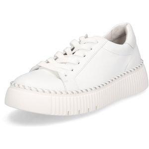 Ara - Plateausneakers Monaco - Vrijetijdsschoen - Wit/Nachtblauw - Verwisselbaar Voetbed