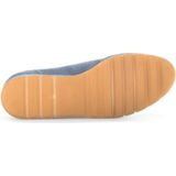 Gabor - Ballerina's - Blauw - Nubuck Leer