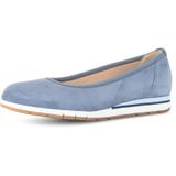 Gabor - Ballerina's - Blauw - Nubuck Leer