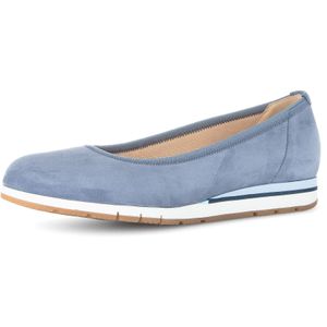 Gabor - Ballerina's - Blauw - Nubuck Leer