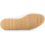 Ballerina - Effen - Leer - Platte Hak - Wide Fit