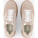 Gabor - 66.435.33 Oasis Beige - Nette Schoenen - Suede - Vetersluiting