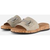 Gabor - Sandalen - Textiel - Zwart - Rubber Zool