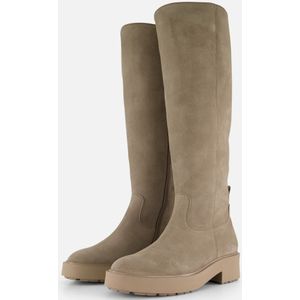 Gabor - 71.788 - Kuitlaarzen - Beige - Blokhak 5 cm