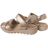 Gabor - Sandalen - Geel - Leer - Verstelbare Enkelband