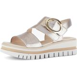 Gabor - Best Fitting - Sandaal - Goud - Leer - Verstelbare Banden