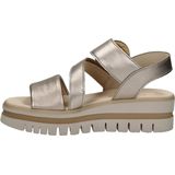 Gabor - Best Fitting - Sandaal - Goud - Leer - Verstelbare Banden