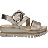 Gabor - Best Fitting - Sandaal - Goud - Leer - Verstelbare Banden